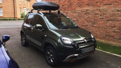 fiat panda roof box