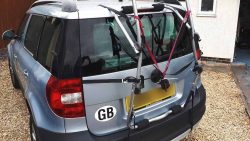 skoda yeti bike rack