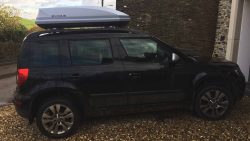 skoda yeti roof box