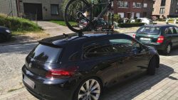 volkswagen scirocco bike rack
