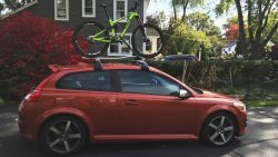 volvo c30 bike rack
