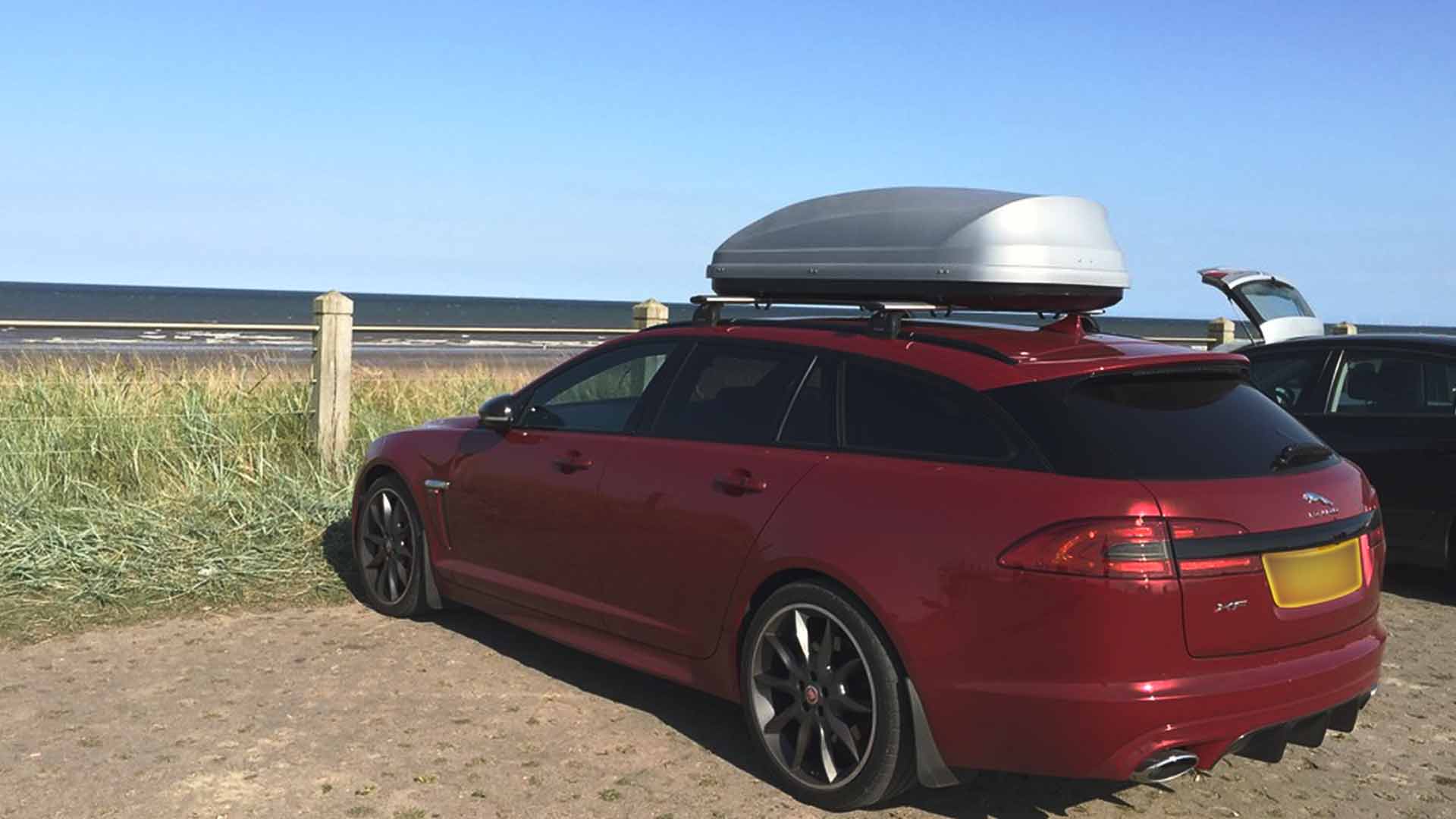 jaguar xf roof box