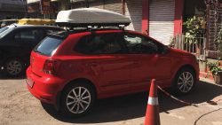 volkswagen polo roof box