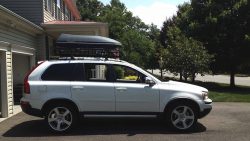 volvo xc90 roof box