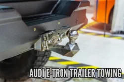 Audi E-tron trailer towing