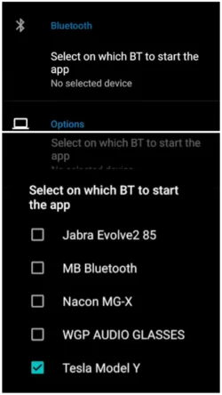 This is optional as it allows for a seamless connection between the Tesla and the TeslAA android auto when in range of bluetooth connection.